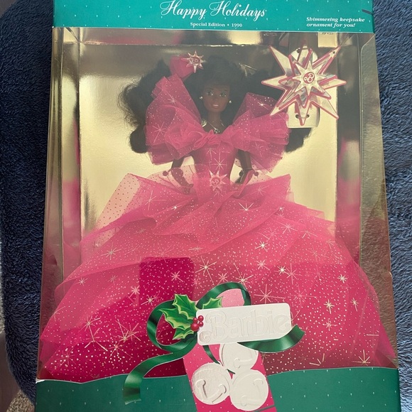 Barbie Other - Barbie Happy Holidays 1990 Special Edition Vintage